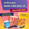 RẠP PHIM TP.HCM, BÌNH DƯƠNG, ĐỒNG NAI TUYỂN DỤNG NHÂN VIÊN BÁN VÉ, SOÁT VÉ, PHỤC VỤ BẮP NƯỚC, THỜI VỤ ,CHÍNH THỨC CÓ CCCD ĐĂNG KÝ ĐI LÀM NGAY.